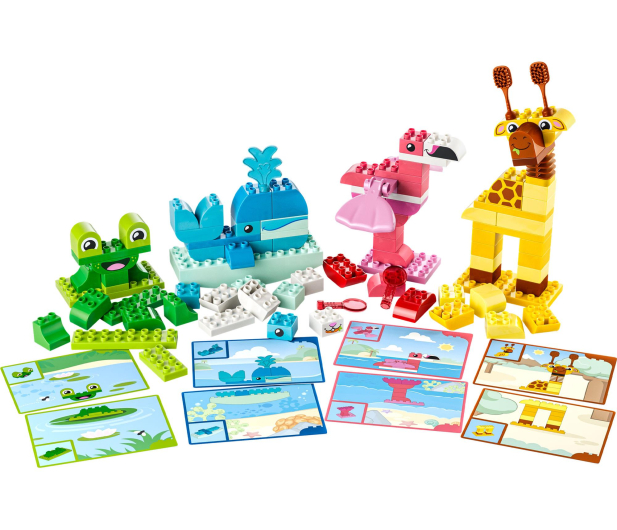 LEGO DUPLO 10472 Gra w budowanie zwierzątek - 1529687 - zdjęcie 3